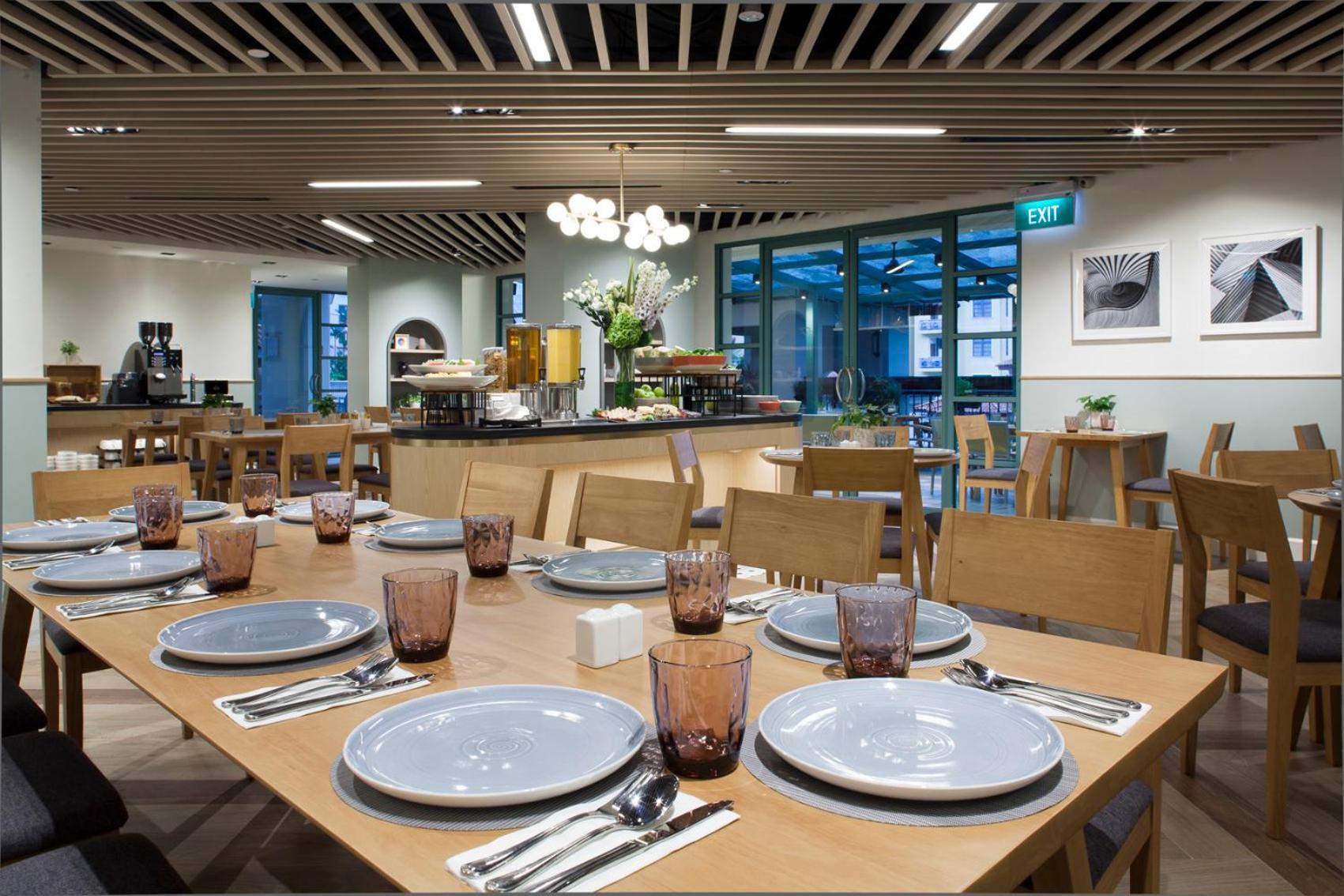 Fraser Place Robertson Walk Singapour Extérieur photo The dining room at the new building